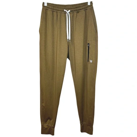 Vuori - Men’s ‘Sunday Performance Jogger’ in ‘Java Heather’ - Brown, Medium - Picture 3 of 14